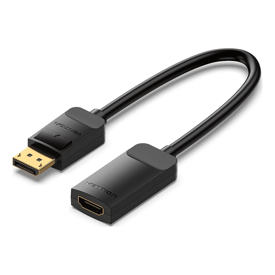 ADAPTADOR DISPLAY PORT TO HDMI 15CM NEGRO