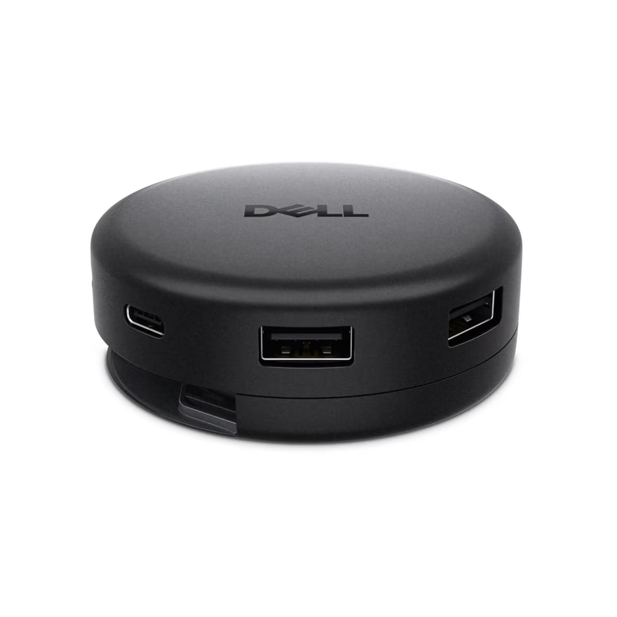 Adaptador Travel HUB Dell Pro 7-in-1 USB-C DA326 USB3.2 4USB-C 1HDMI 1DP Negro