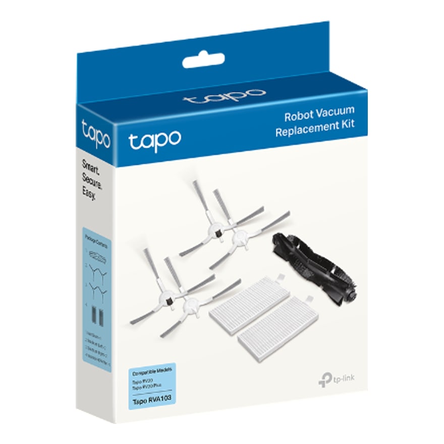 Raplacement Kit TP-Link para Robot Vacuum Tapo RV30 Max Plus RV20 Max Plus 5Unidades