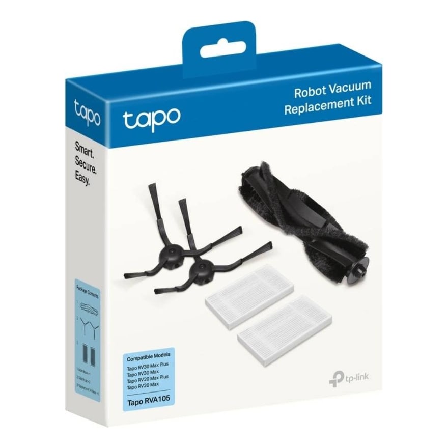 Raplacement Kit TP-Link para Robot Vacuum Tapo RV30 Max Plus RV30 Max RV20 Max Plus RV20 Max