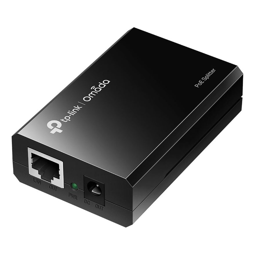 SPLITTER TP-LINK POE OMADA ALIMENTACION DE SALIDA AJUSTABLE PLUG AND PLAY TL-POE10R