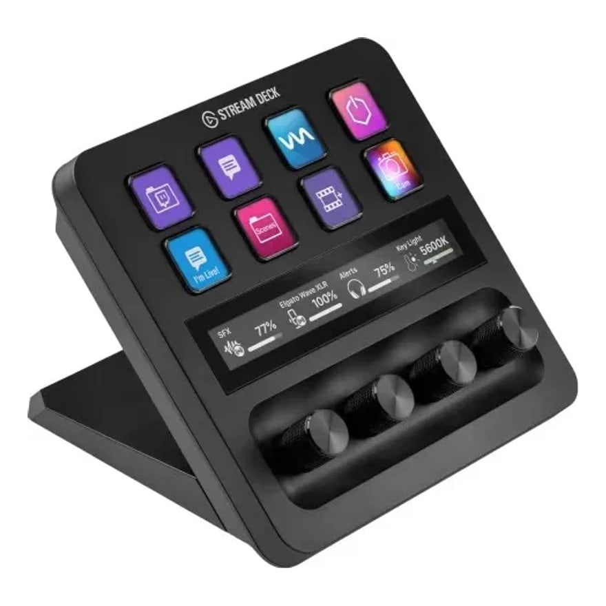 STREAM DECK PLUS ELGATO EASY AUD. VID. STREAMIG WORKFLOW CONTROL FOR OS OR WINDOWS 4.2LCD TUCH WHITE