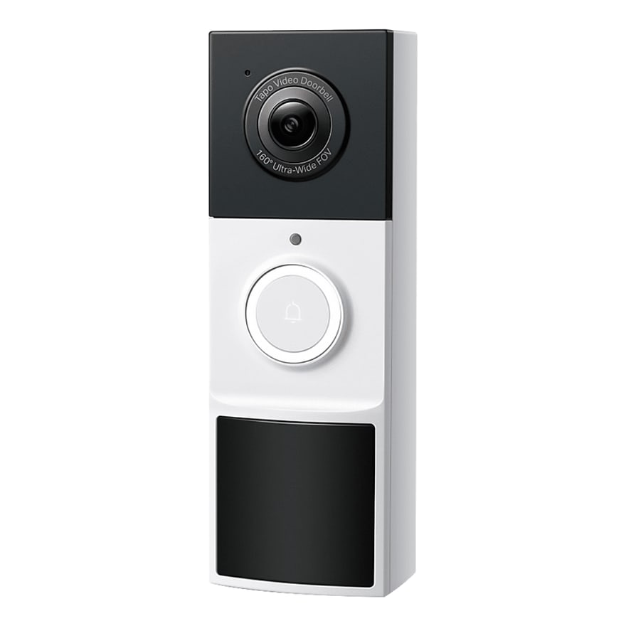 Timbre de Video TP-Link Doorbell Camara 6Meses Bateria 2K 160Grados Wide View Dos vias audio IP65