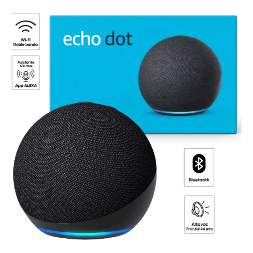 PARLANTE AMAZON ECHO DOT 5TA. GENERACION SMART CON ALEXA WHITE