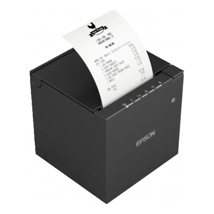 Impresora EPSON mPOS EPSON TM-M30III-052 BT Wi-fi USB-C LAN Auto Cutter Water Resist Black