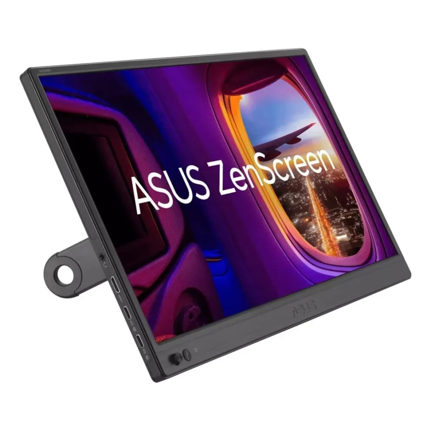 MONITOR ASUS ZenScreen 15.6Inch IPS MB169CK FULL-HD HDMI 2USB-C Soporte-360 Black