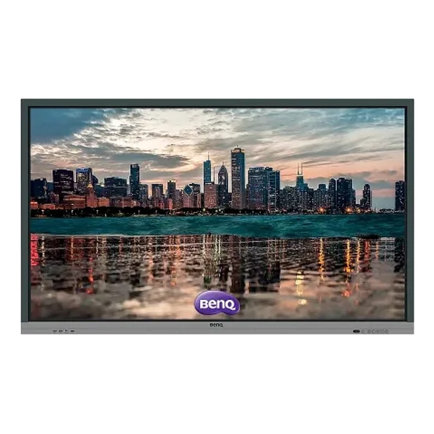 MONITOR BEN-Q 65INCH INTER. RE-6501 EDU. IPS DLED 4K 3840X2160 TOUCH VGA 3HDMI DP USB BLACK