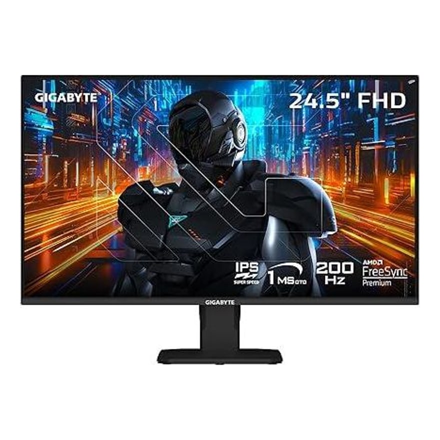MONITOR GIGABYTE GS25F2 24.5Inch Gaming SS-IPS FHD 1920X1080 2HDMI 1DP 200Hz Non-glare