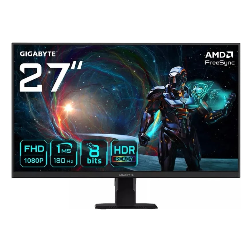 MONITOR GIGABYTE GS27FA 27Inch Gaming SS-IPS FHD 1920X1080 2HDMI 1DP 180Hz Non-glare