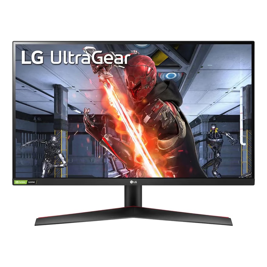 MONITOR LG 27Inch UltraGear FHD IPS Gaming 144Hz 1ms HDMI DP Slim Stand Black