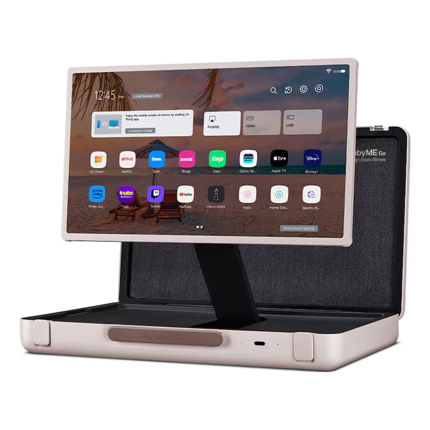 Monitor LG StanbyME Go 27inch Briefcase Design Touch Screen ThinQ AI WIFI FHD 60Hz