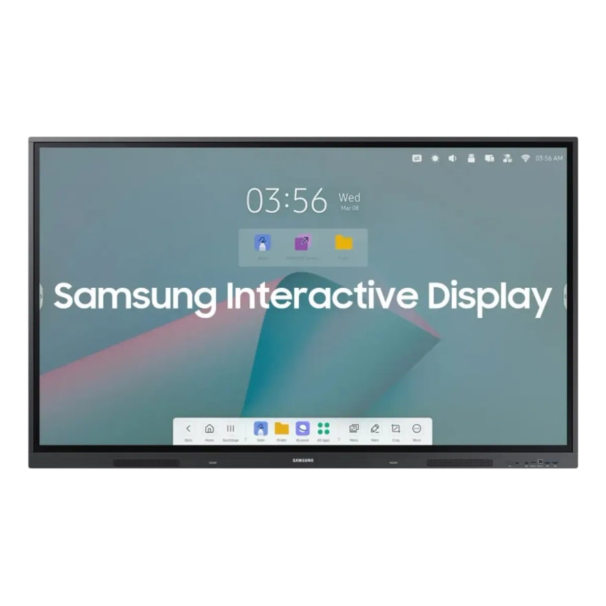 MONITOR SAMSUNG 86INC. TOUCH INTERACTIVE DIGITAL FLIPBOARD ANDROID 14