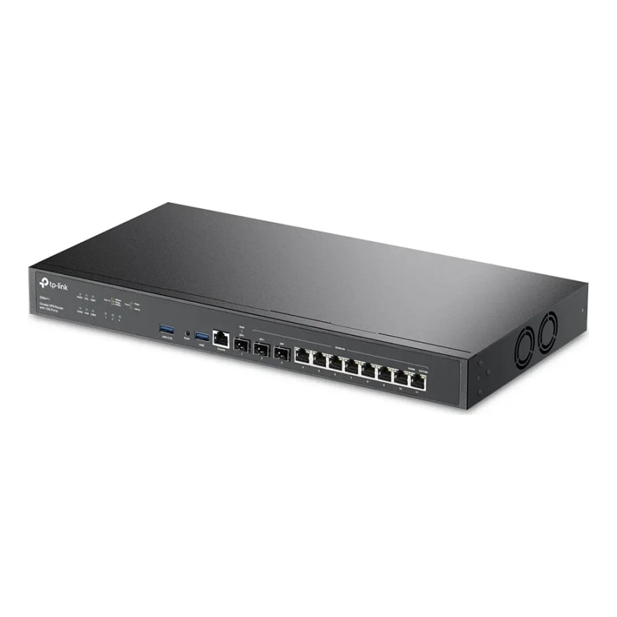 Router TP-Link VPN Omada SDN Puertos 10G 2Puertos-10GE 10Pueros-WAN