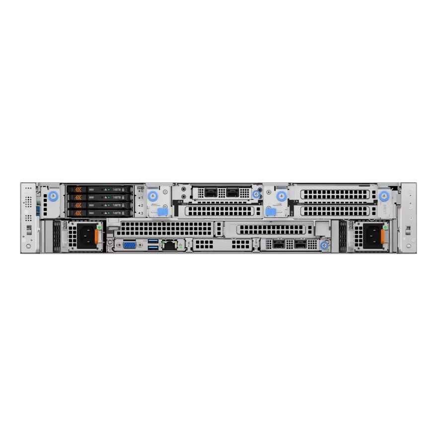 Servidor DELL POWEREDGE R570 Xeon6511P-2.3G-16Cores 32GB 480GB-RI-3.5Inc-SSD PERC-H965i 3YPS7x24