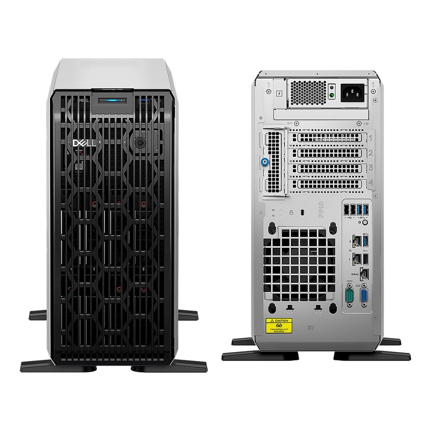 Servidor DELL POWEREDGE T360 IntelXeon6353P-2.7G-8Cores 32GB 2TB SATA 3.5Inc-HDD iDRAC9B PERC-H755 1YP