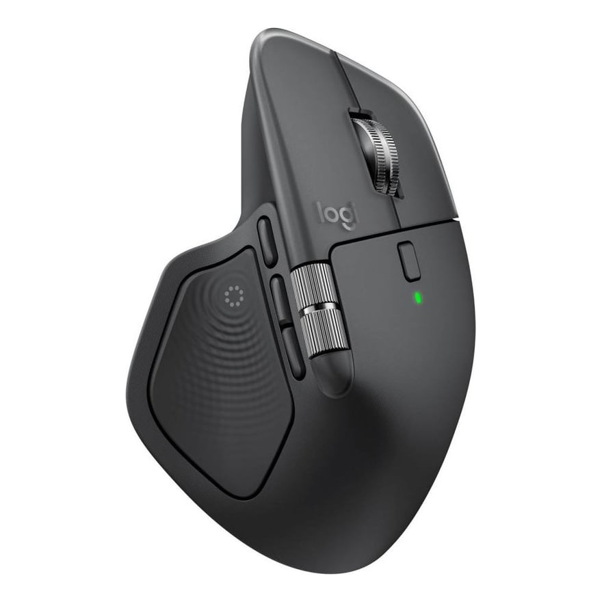 Mouse Logitech MX Master 4 Wiireless Bluetooth, 8 buttons USB Graphite