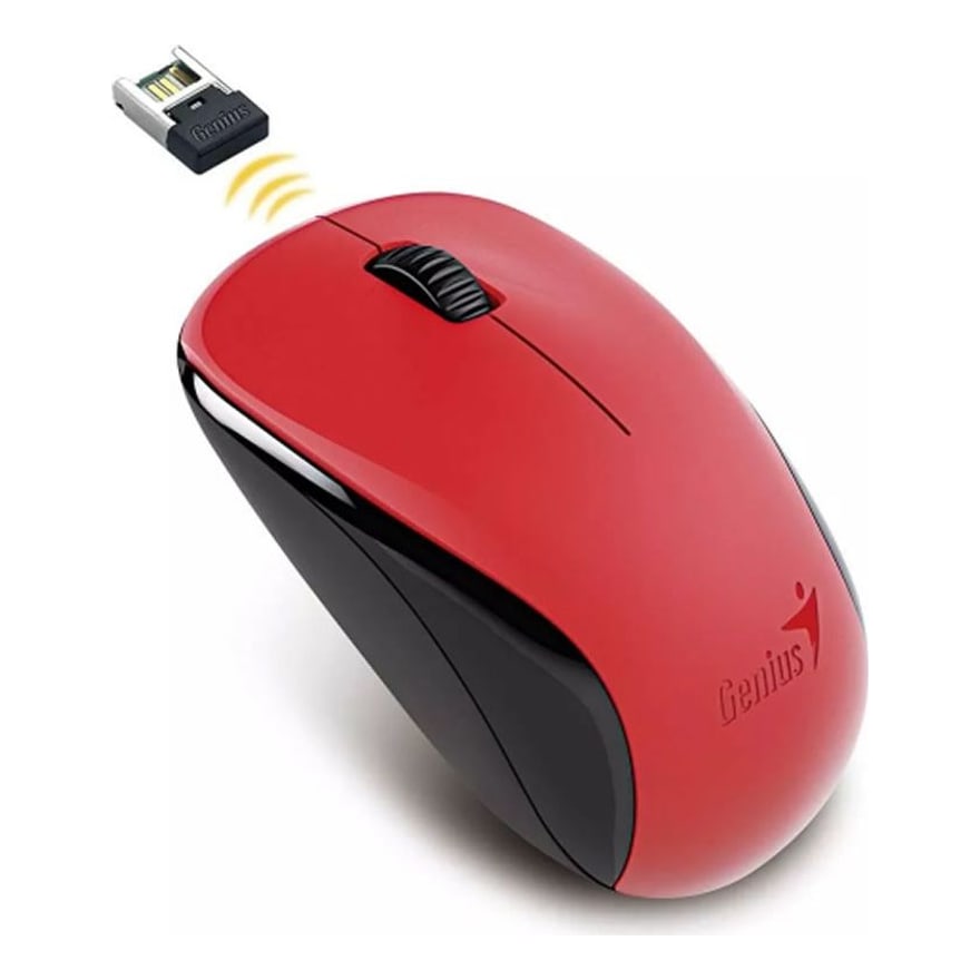 MOUSE GENIUS NX-7007 WIRELESS RED
