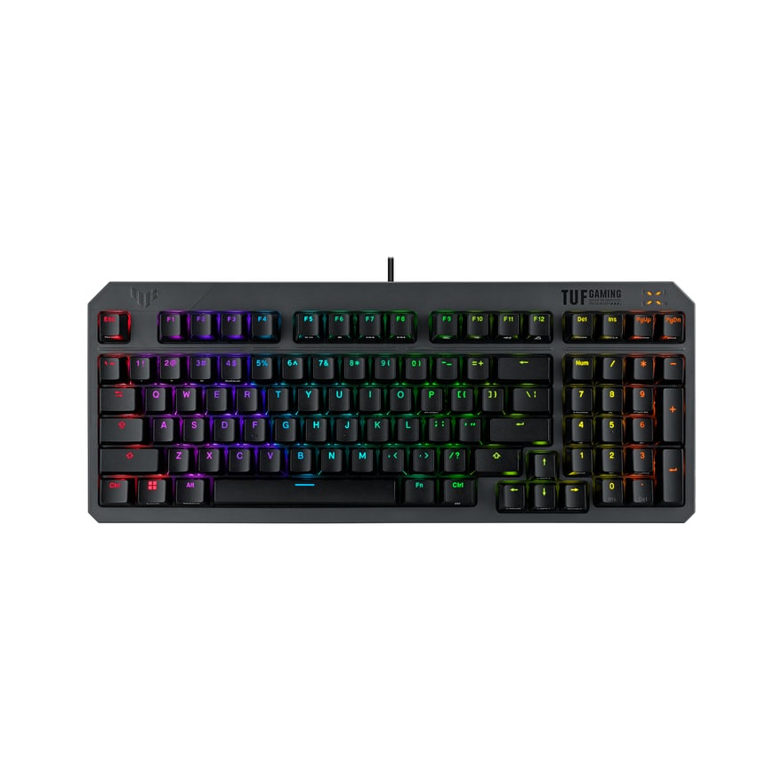 Teclado ASUS TUF Gaming K3 Gen II Wired RGB Black