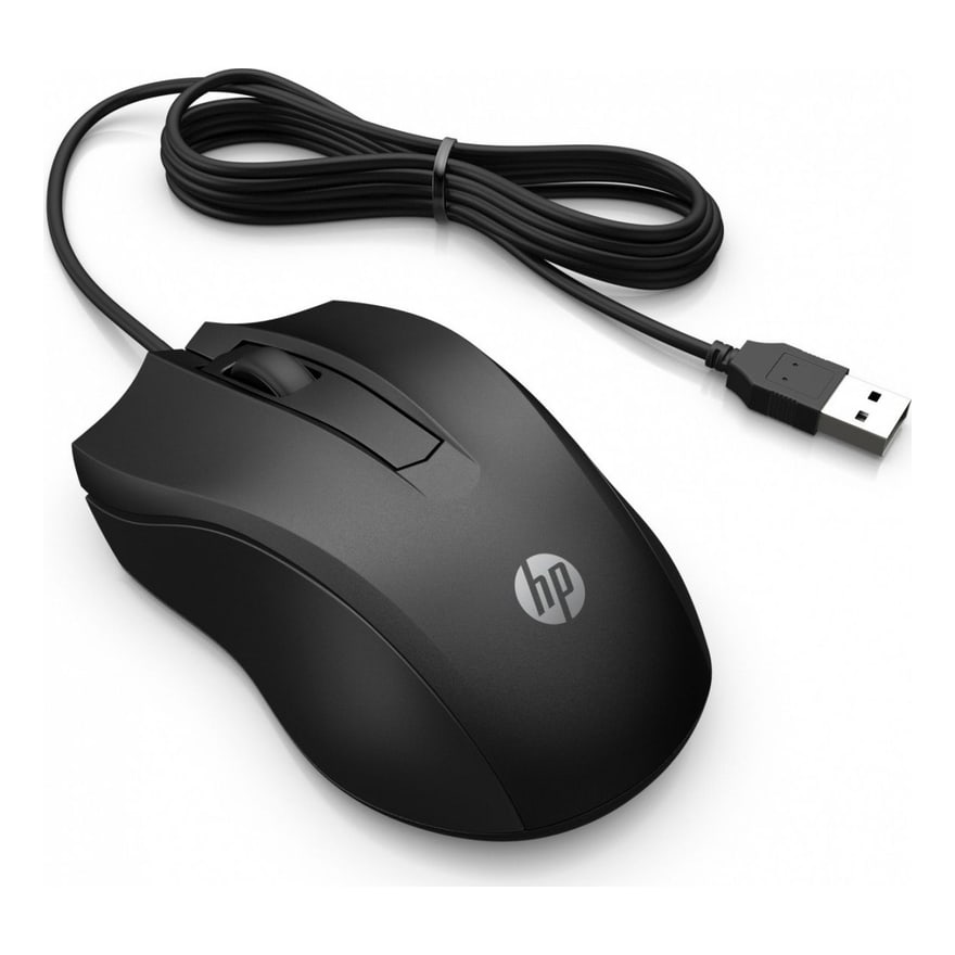 MOUSE HP 100 Wired USB Type-A Black