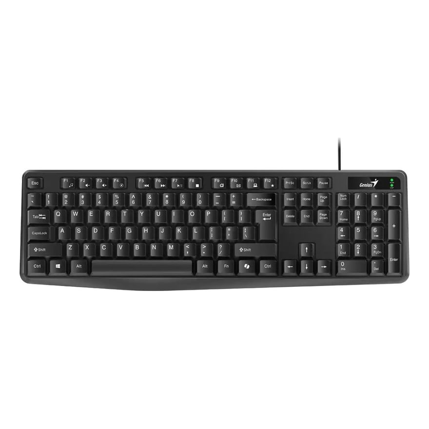 TECLADO GENIUS KB-117 USB NEGRO SP