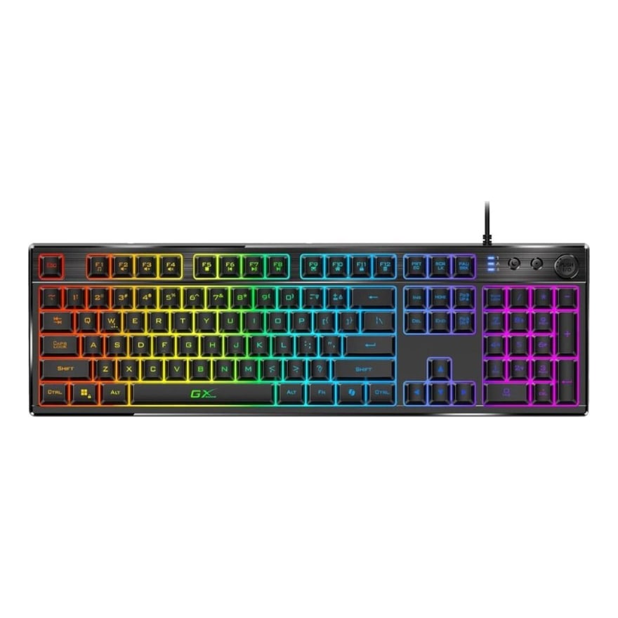 TECLADO GENIUS SCORPION K-7 USB SP NEGRO