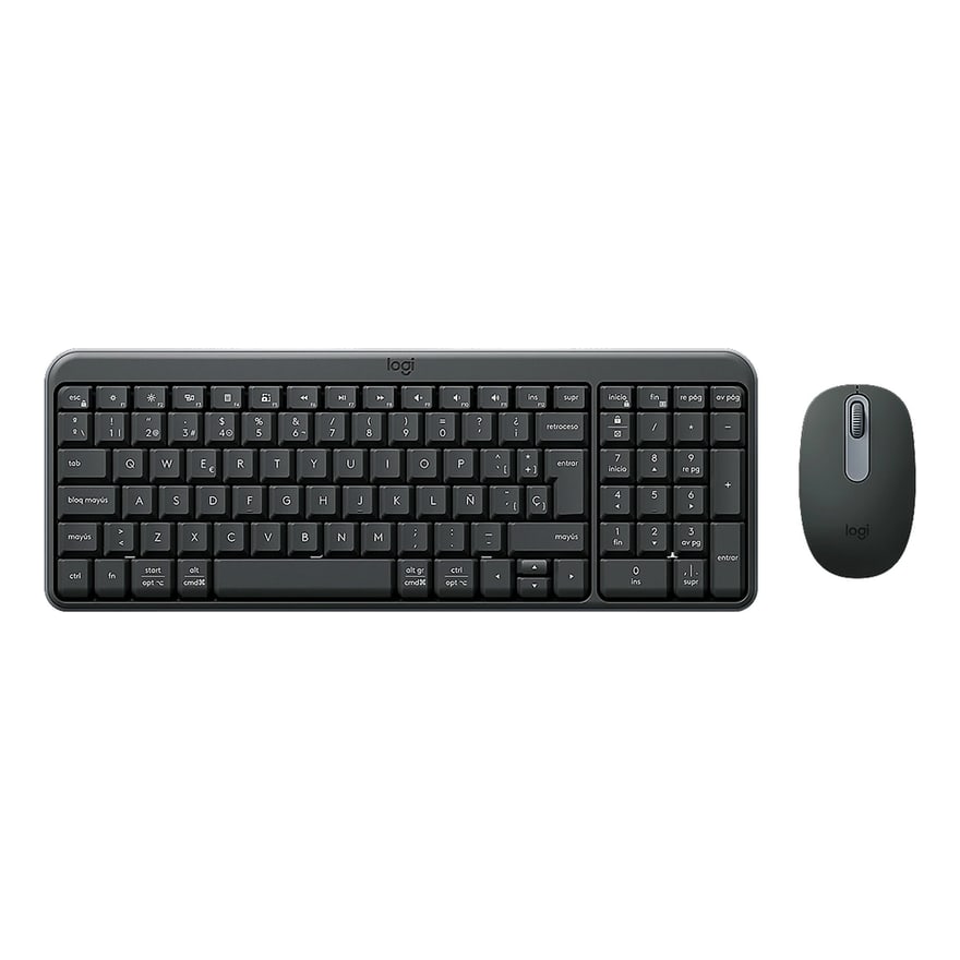 Teclado Logitech - Mouse MK250 Compact Bluetooth Black