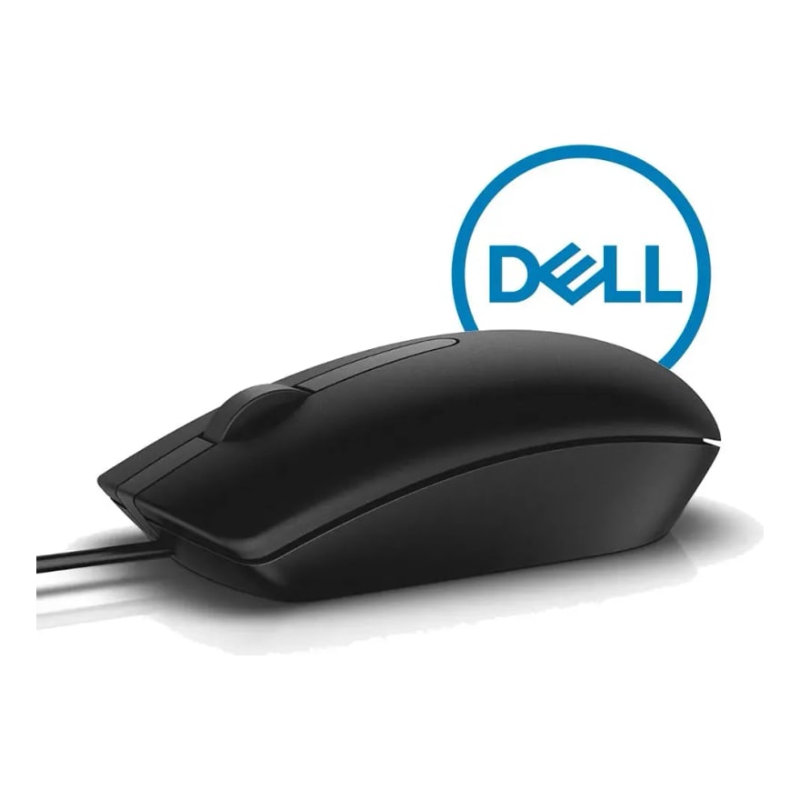 Mouse Dell MS116 USB Negro 1Y