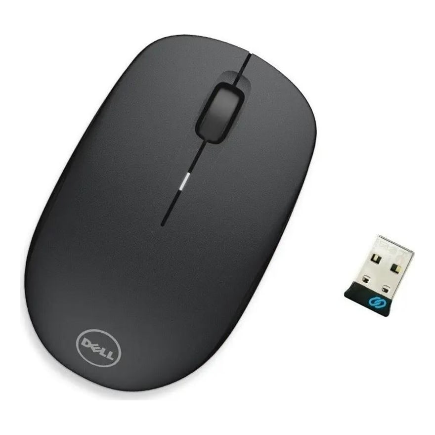 Mouse Dell WM126 Inalámbrico Negro 1Y