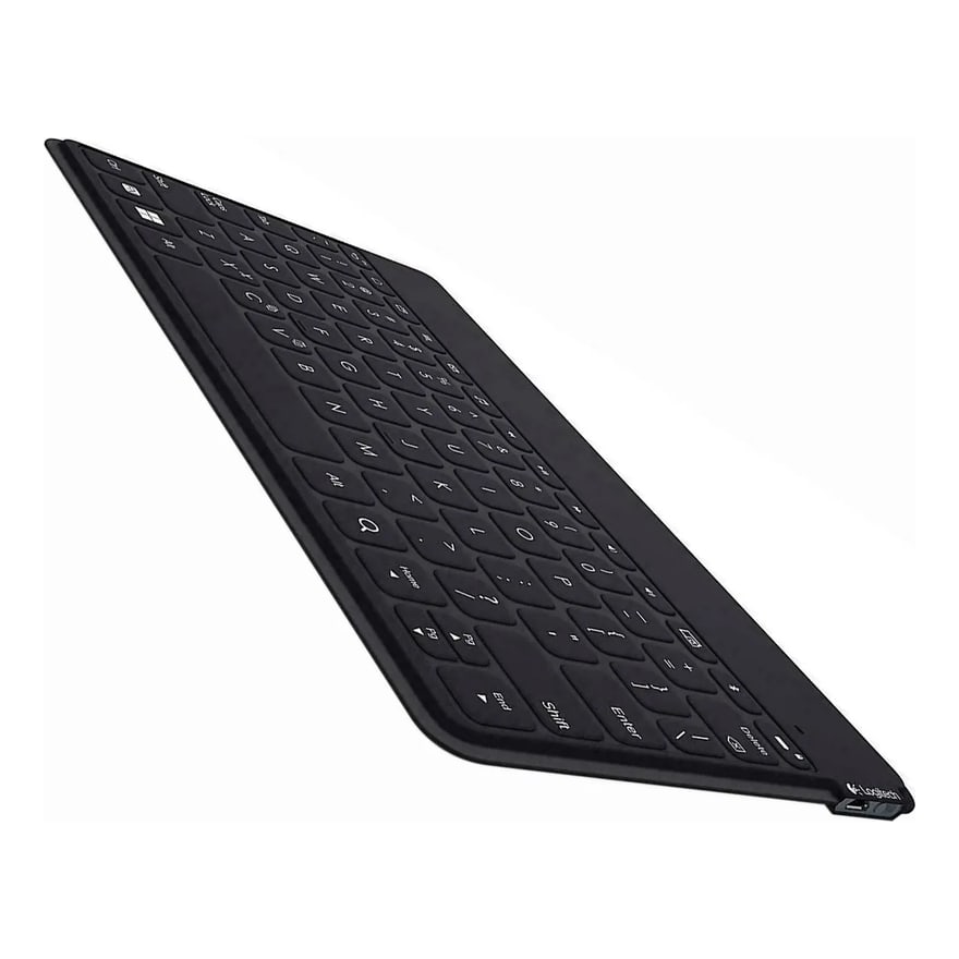 TECLADO LOGITECH NEGRO KEYS-TO-GO ULTRA-PORTABLE BLUETOOTH MULTIPLATAFORMAS