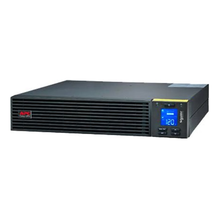 UPS APC SRV1KRA ON LINE RACK120V 4 TOMAS PANTALLA 800W-1000VA (NO INCLUYE RIEL)
