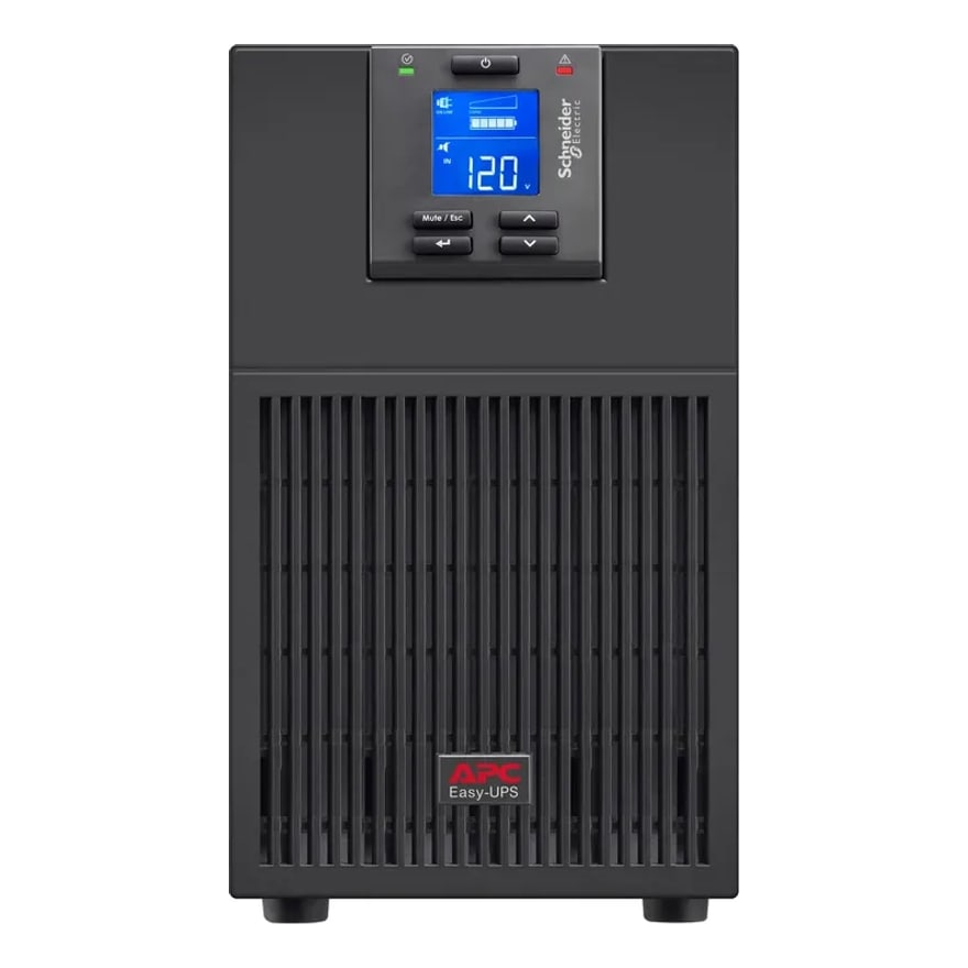 UPS APC SRV3KA ON LINE 120V EASY UPS PANTALLA LCD. TOWER 2.4KILOVATIOS-3.0KVA