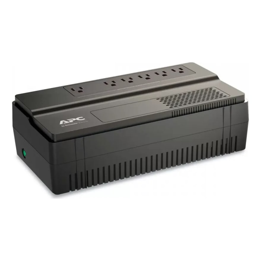 UPS APC BV1000 INTERACTIVO EASY UPS 120V 6 TOMAS 600VATIOS-1.0KVA