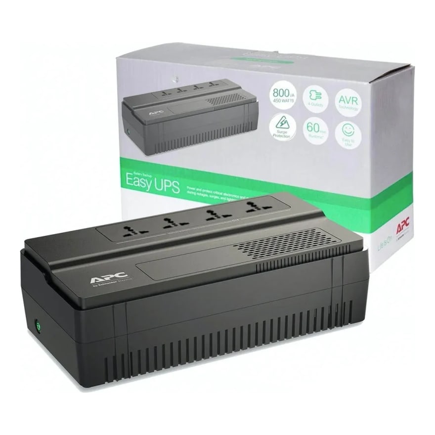UPS APC BV800 INTERACTIVO EASY UPS 120V 6 TOMAS 450VATIOS-800VA