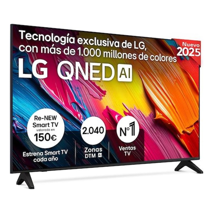 Televisor LG 65Pulg. QNED AI Mini LED QNED70 4K Smart-TV Wifi BT 2HDMI USB WebOS 26 Version 2026