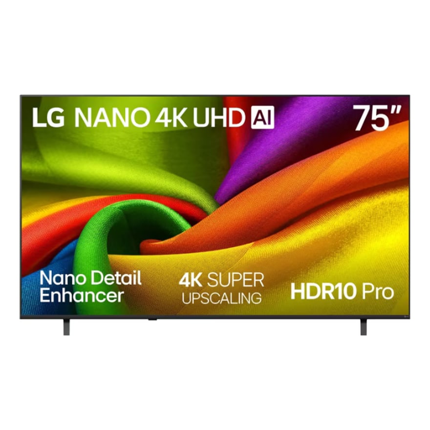 Televisor LG 75Pulg. Smart TV 4K Ultra HD AI NU85 Wi-Fi BT 2HMDI USB2.0 Ethenet Vesion 2026