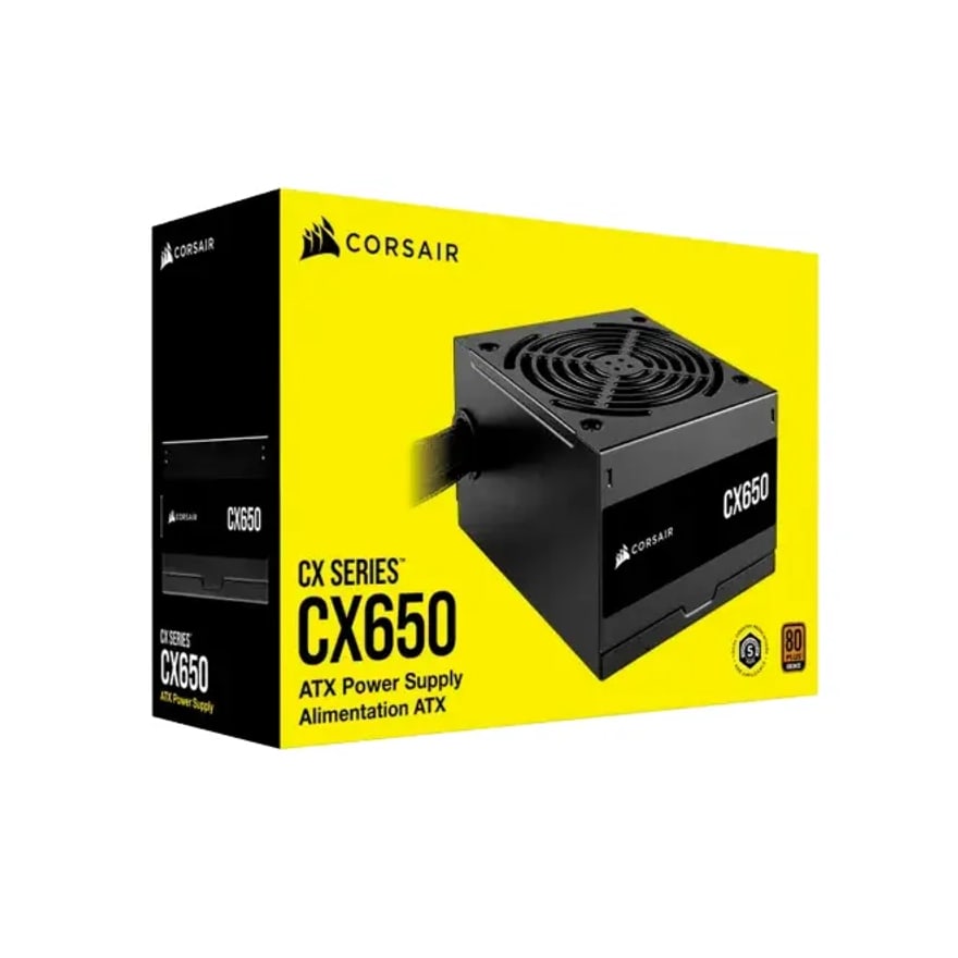 FUENTE DE PODER CORSAIR CX650 650W CX SERIES ATX 80 PLUS BRONZE VEN. 120MM