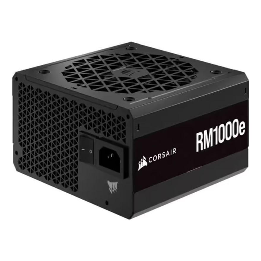FUENTE DE PODER CORSAIR RM1000e 1000W FULLY MODULAR LOW-NOICE ATX3.1 PCIe5.1 GOLD
