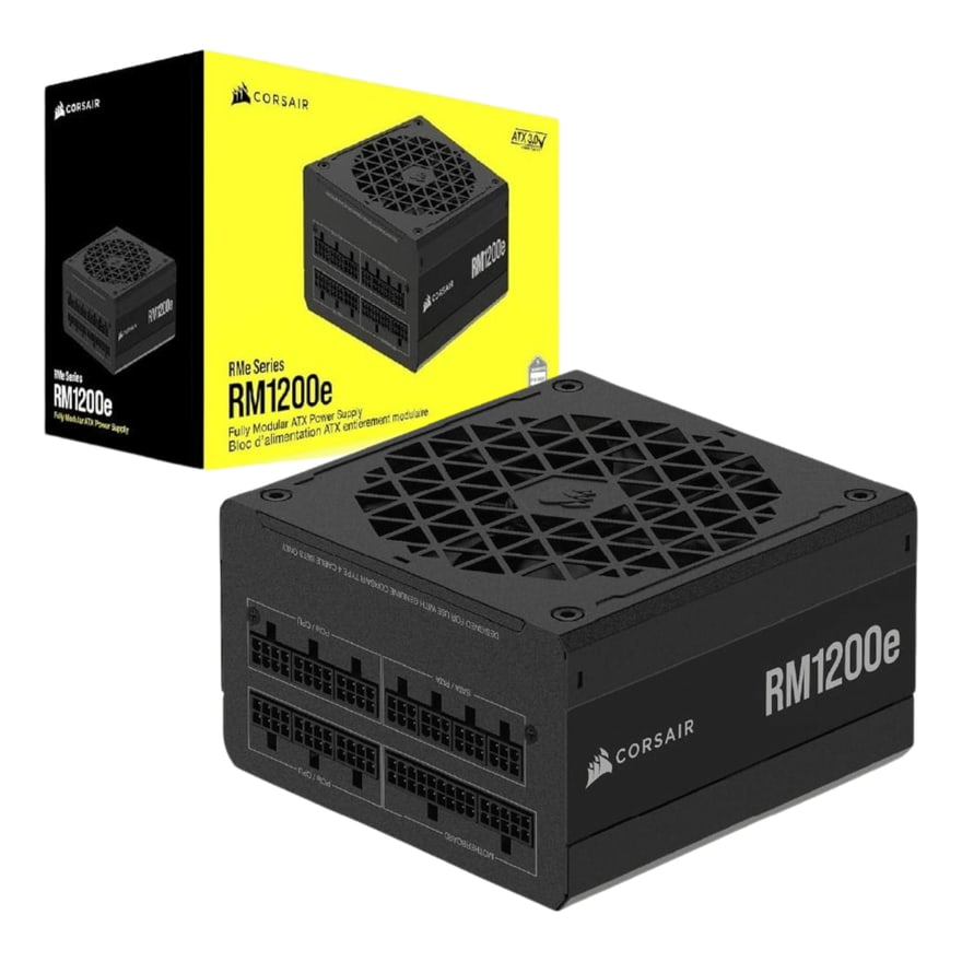FUENTE DE PODER CORSAIR RM1200E SHIFT 1200W 80 PLUS GOLD FULLY MODULAR ATX