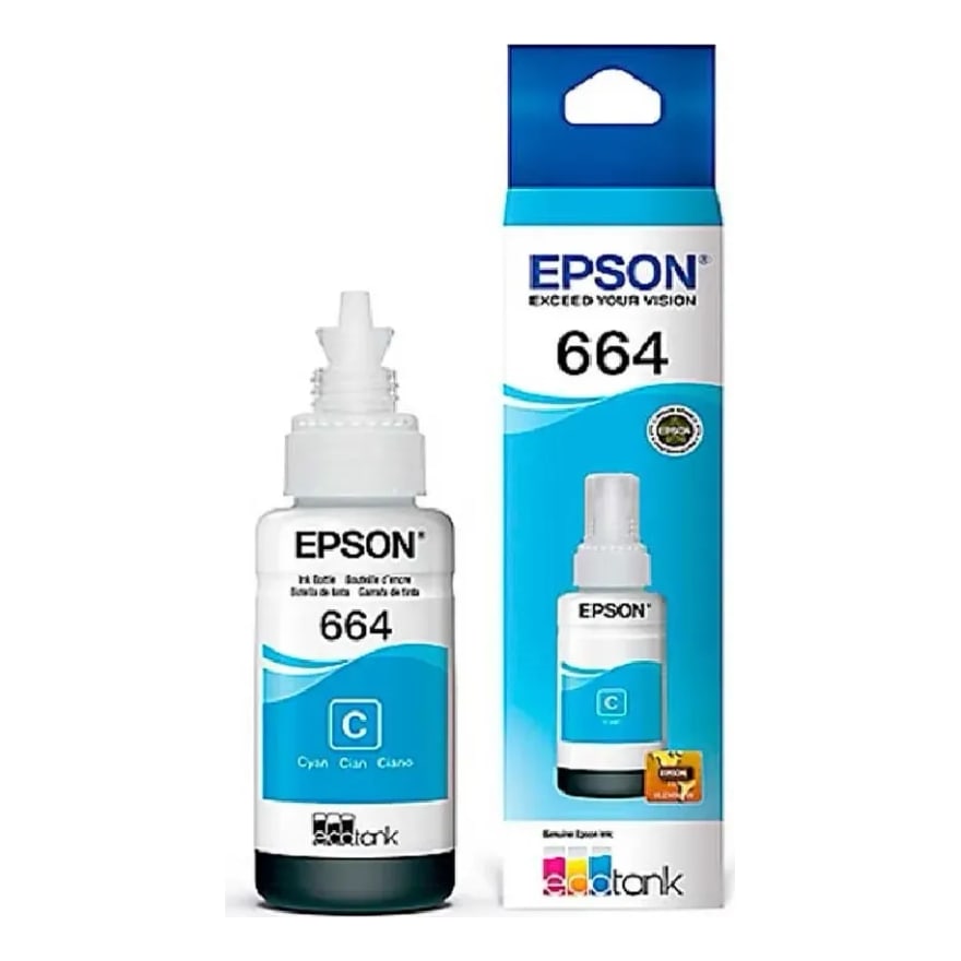BOTELLA EPSON STYLUS T664220 CIAN