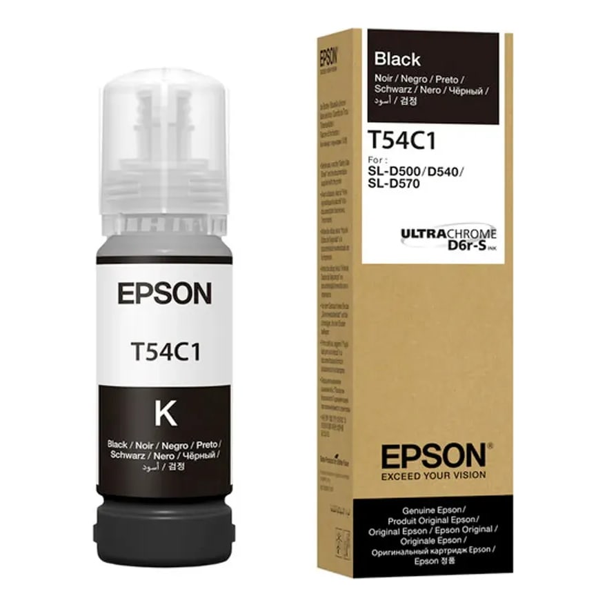 BOTELLA EPSON UltraChrome T54C Black SureLab D570 70mL
