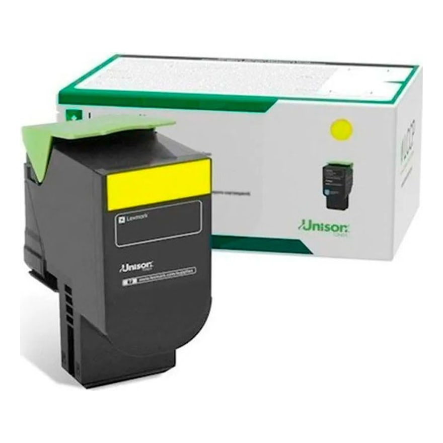 TONER LEXMARK AMARILLO ALTO RENDIMIENTO