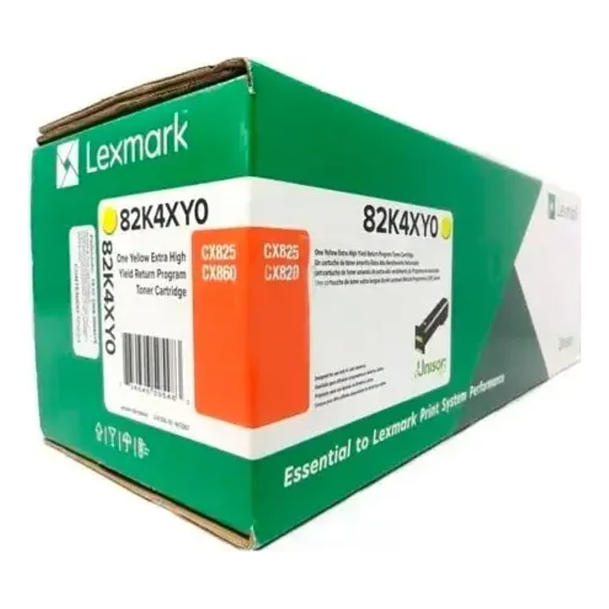 TONER LEXMARK AMARILLO CX82X CX860 ALTO RENDIMIENTO 17K