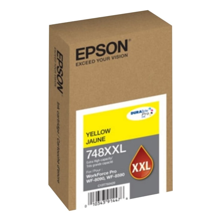 Cartucho Epson DURABrite Pro 748XXL Extra-High Capacity 7K Yellow