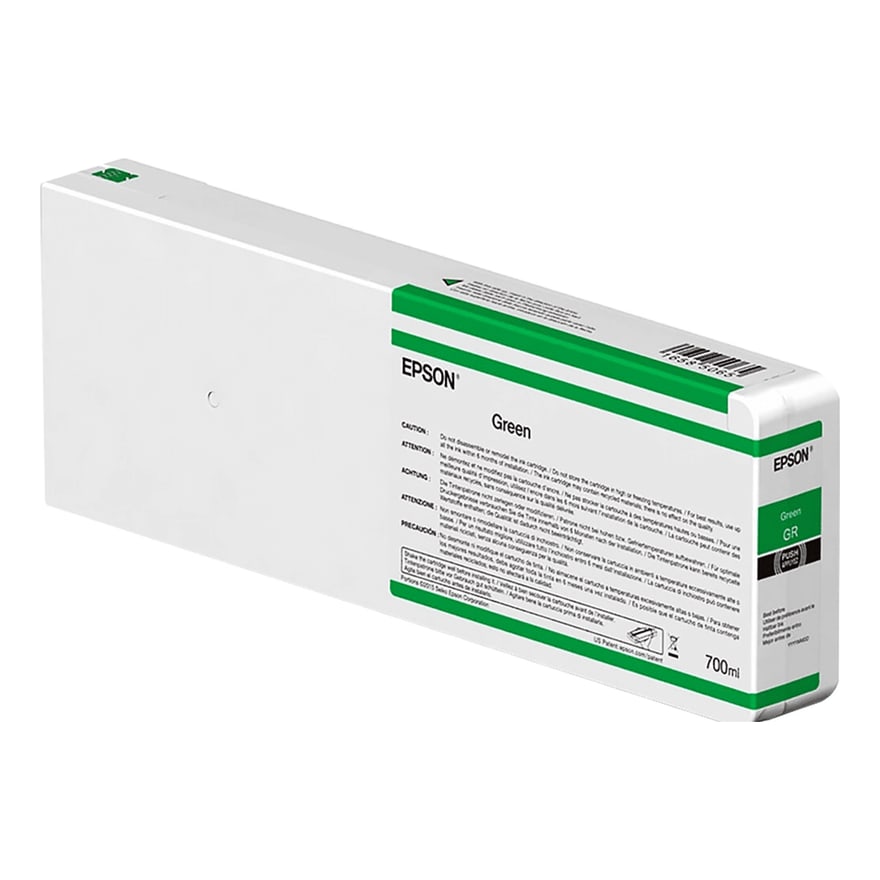 CARTUCHO EPSON SINGLEPACK GREEN T55KB00 ULTRACHROME HDX-HD 700ML FOR SURECOLOR
