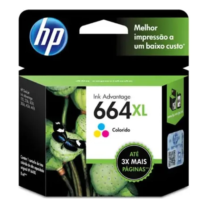 CARTUCHO HP 664XL COLOR