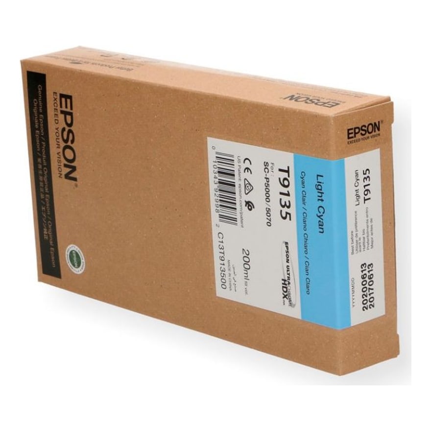 CARTUCHO EPSON T913200 ULTRACHROME HDX CIAN 200ML
