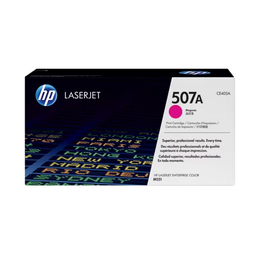TONER HP 507A MAGENTA LASER JET