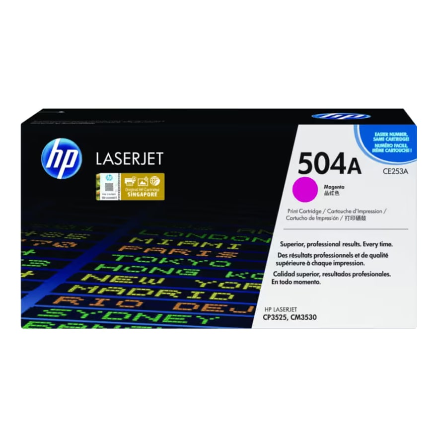 TONER HP LASERJET MAGENTA CE253A