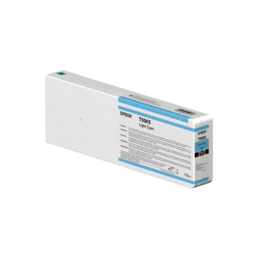 CARTUCHO EPSON T55K5 LIGHT CYAN HDX-HD 700ML