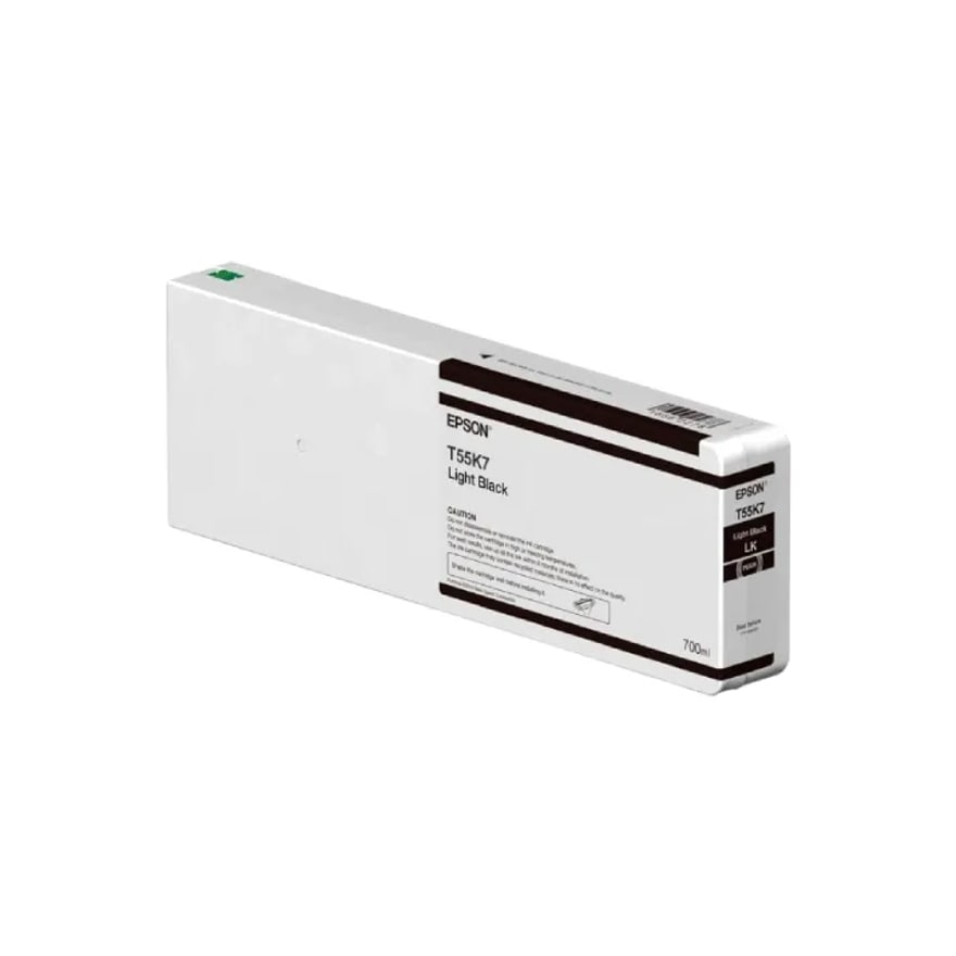 CARTUCHO EPSON T55K7 LIGHT BLACK HDX-HD 700ML